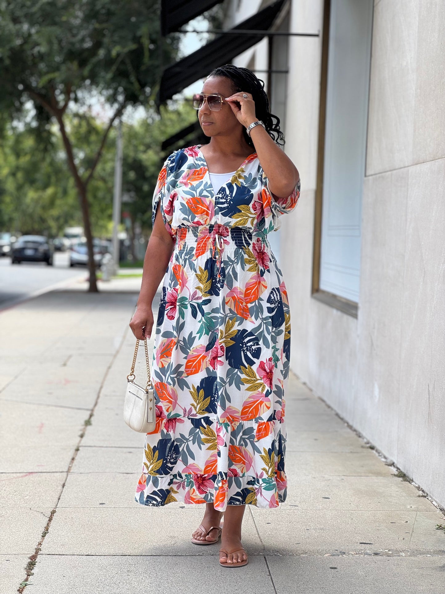 Tropical Summer Dress