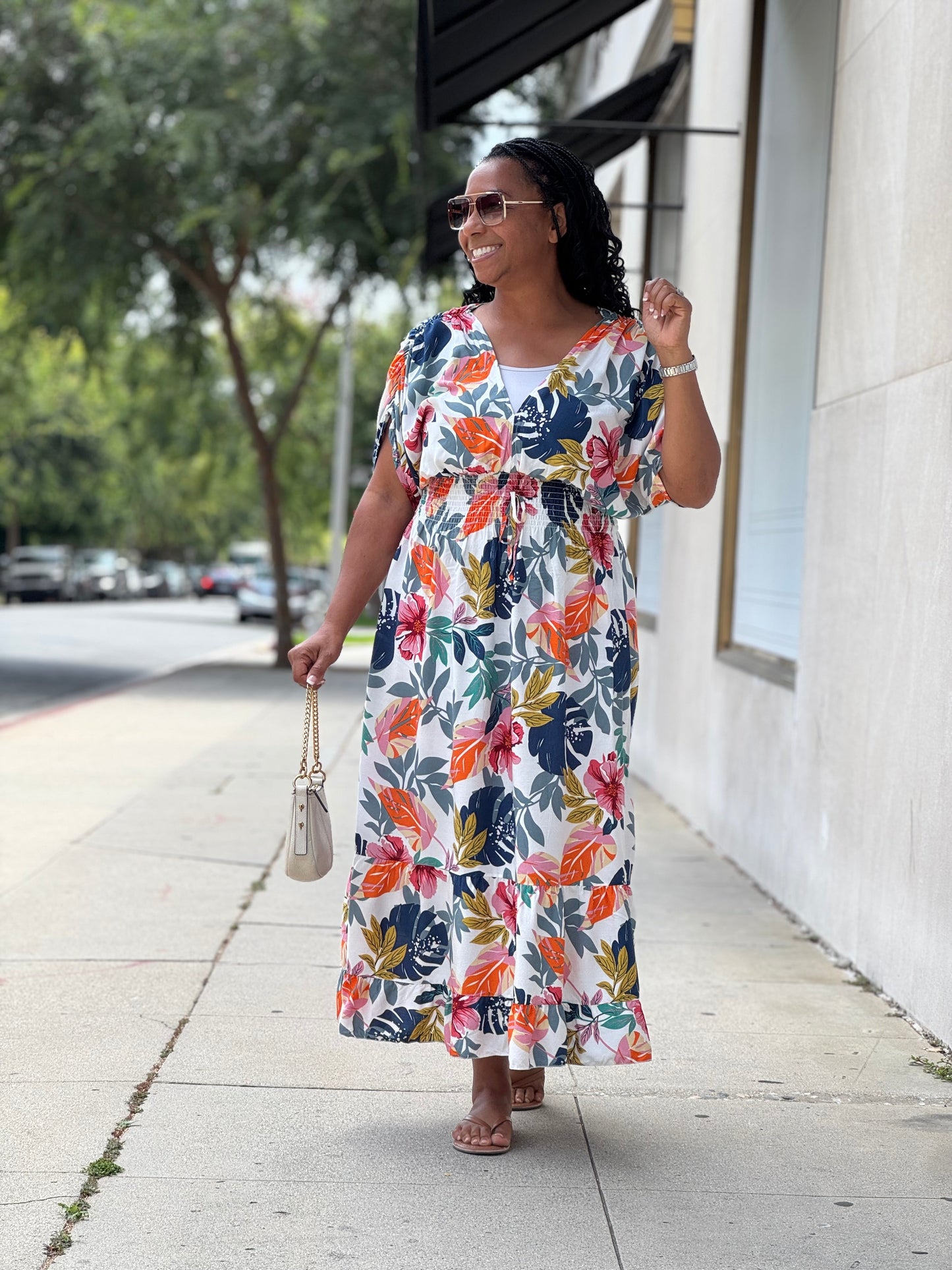 Tropical Summer Dress