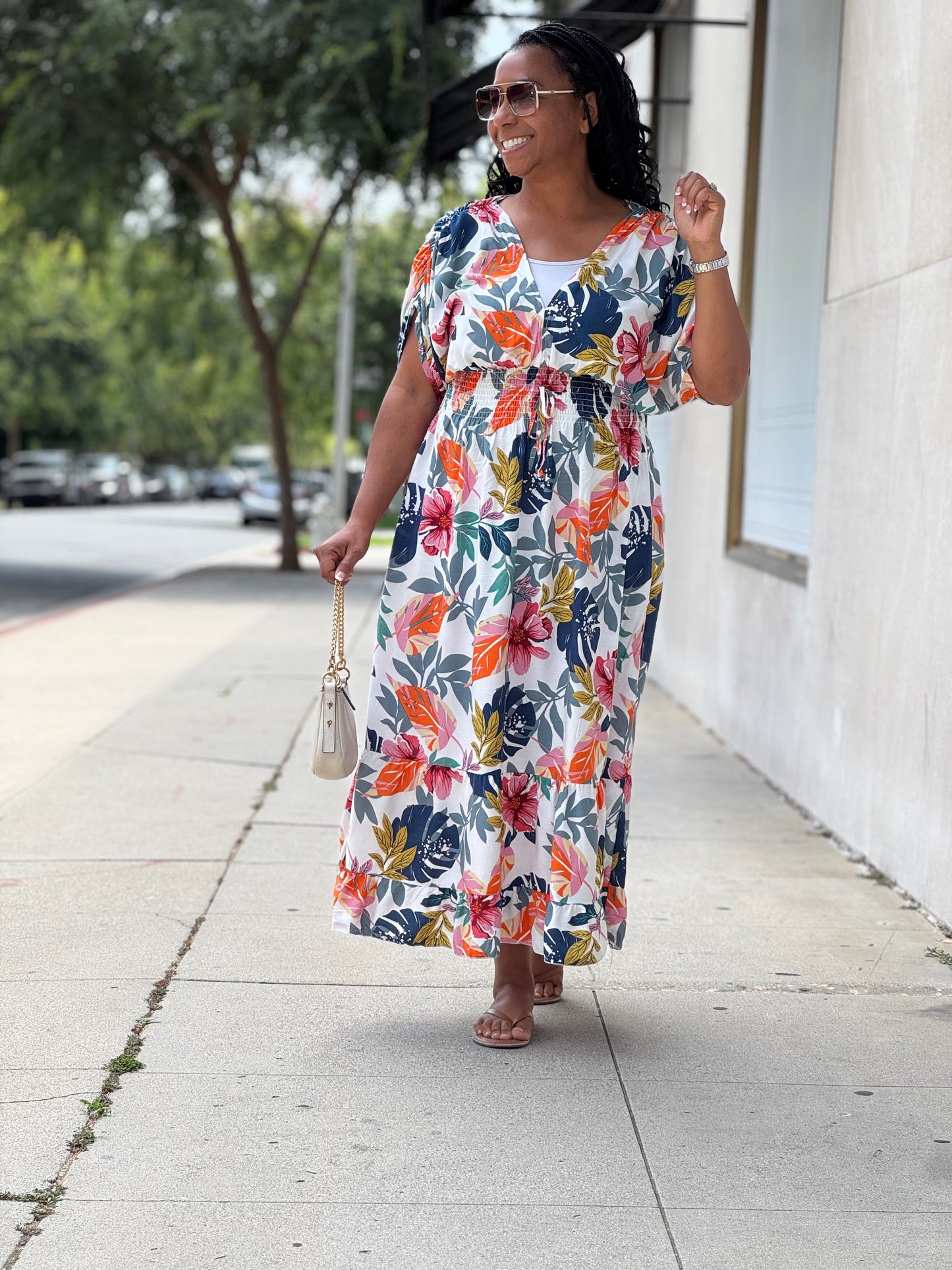 Tropical Summer Dress