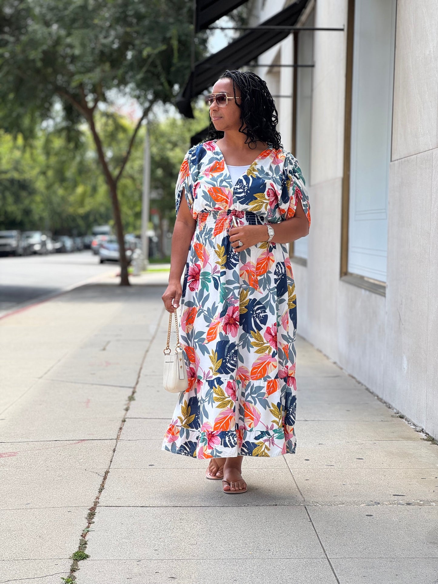 Tropical Summer Dress