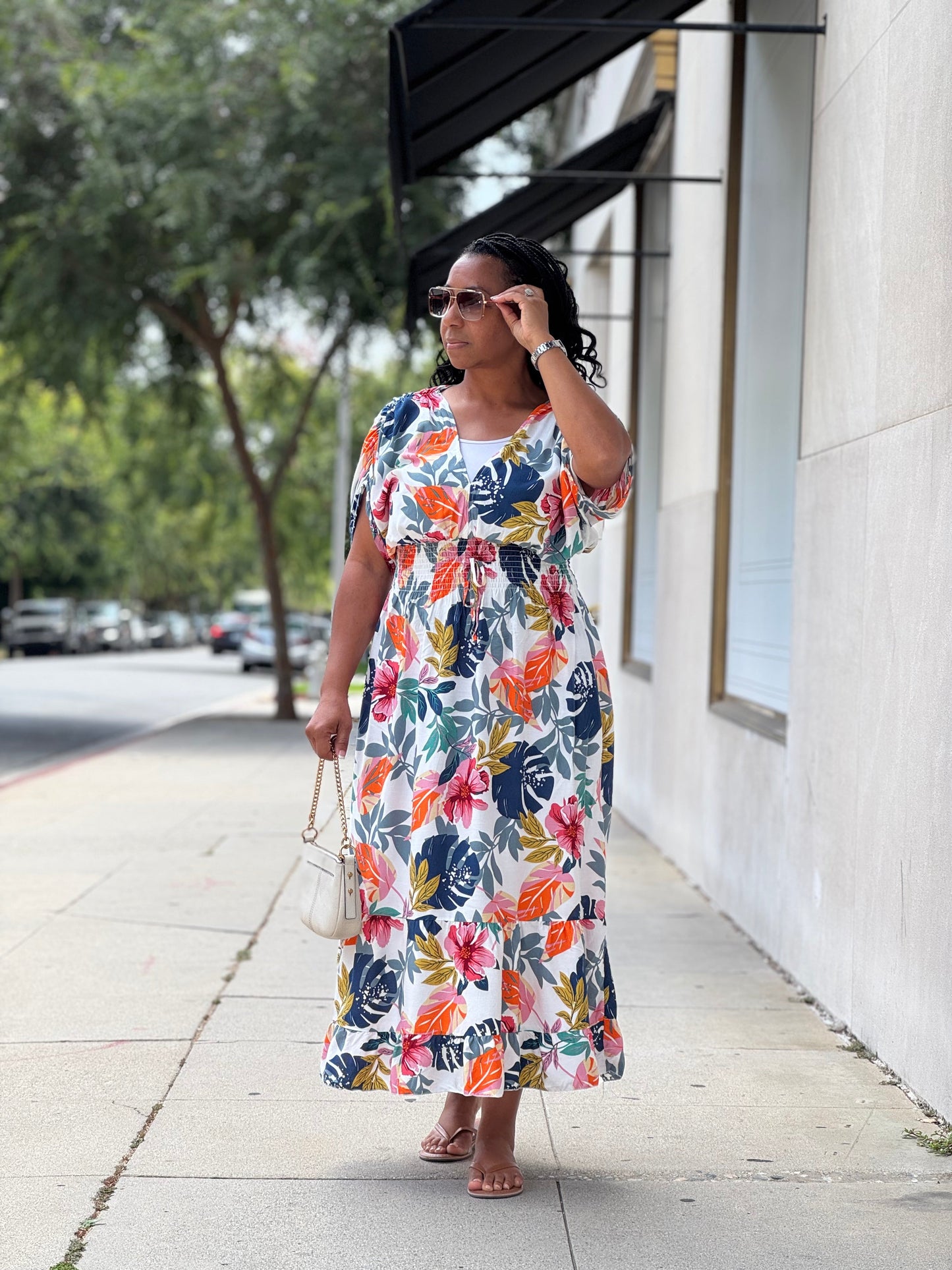 Tropical Summer Dress